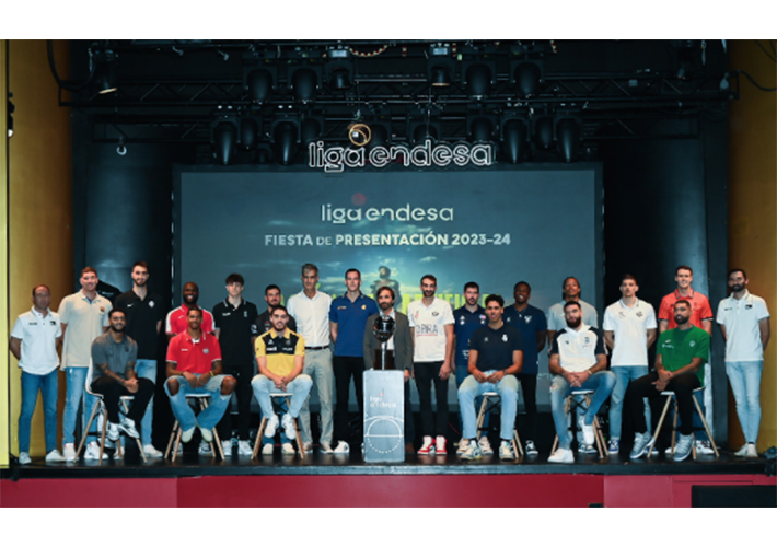 Foto Aquí nada es artificial: la Liga Endesa 2023-2024 pide paso. Humor, música y deporte en un espectacular acto de presentación.